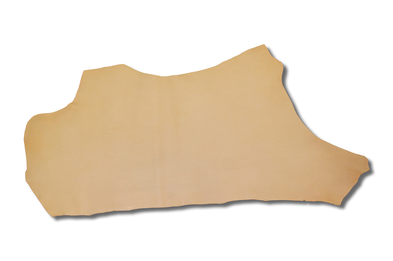 Leder - Blanklederhälfte natur (2,2 mm) 1,41 m²   