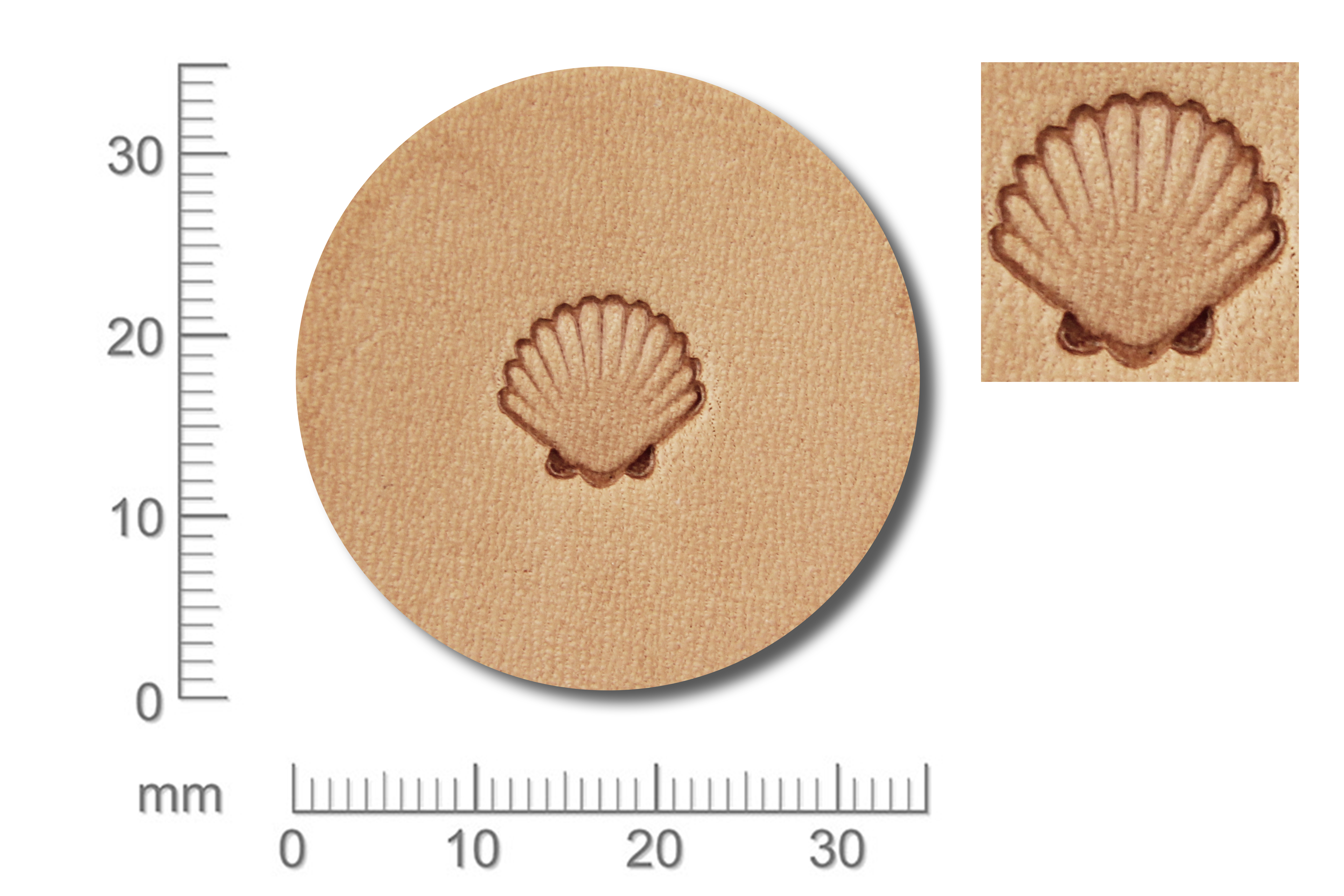 Punziereisen / Prägewerkzeug / Lederstempel E682 ( S-12 )