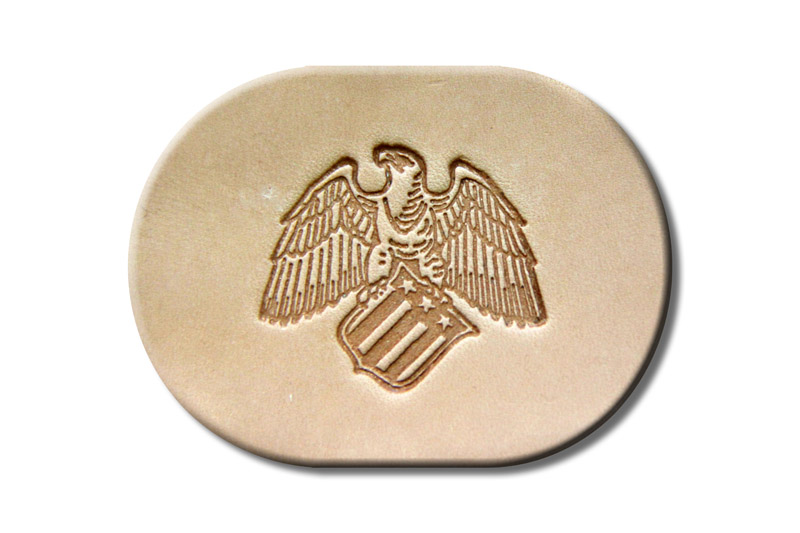 Punzieraufsatz / Lederstempel "American Eagle"