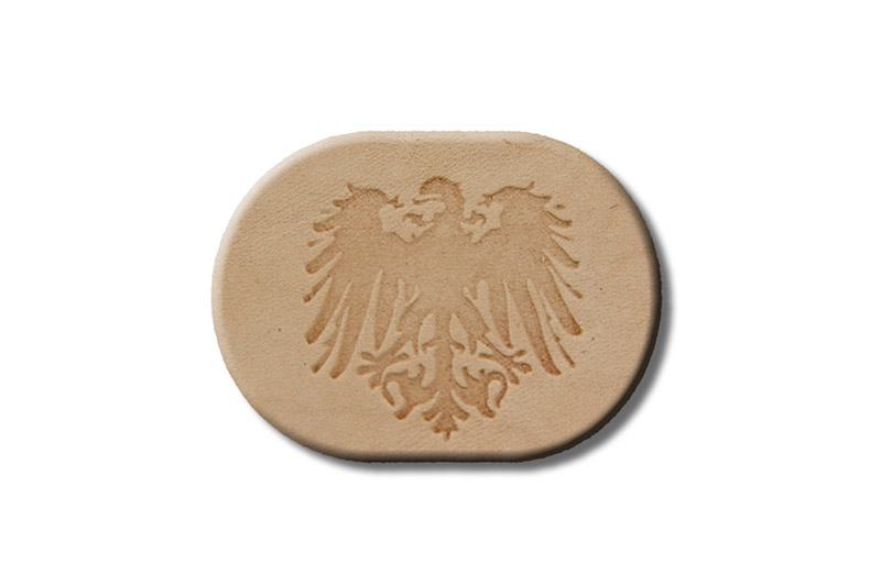 Punzieraufsatz / Lederstempel "Adler"