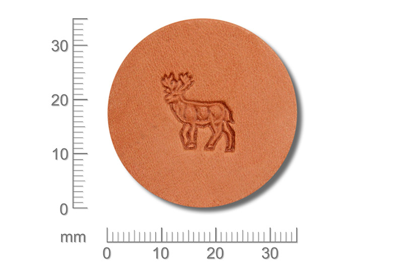 Punziereisen / Prägewerkzeug / Lederstempel Z735 ( D II-18 )