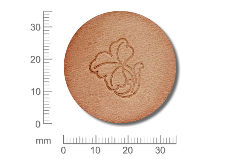 Punziereisen / Prägewerkzeug / Lederstempel K151R * ( D I-16 )