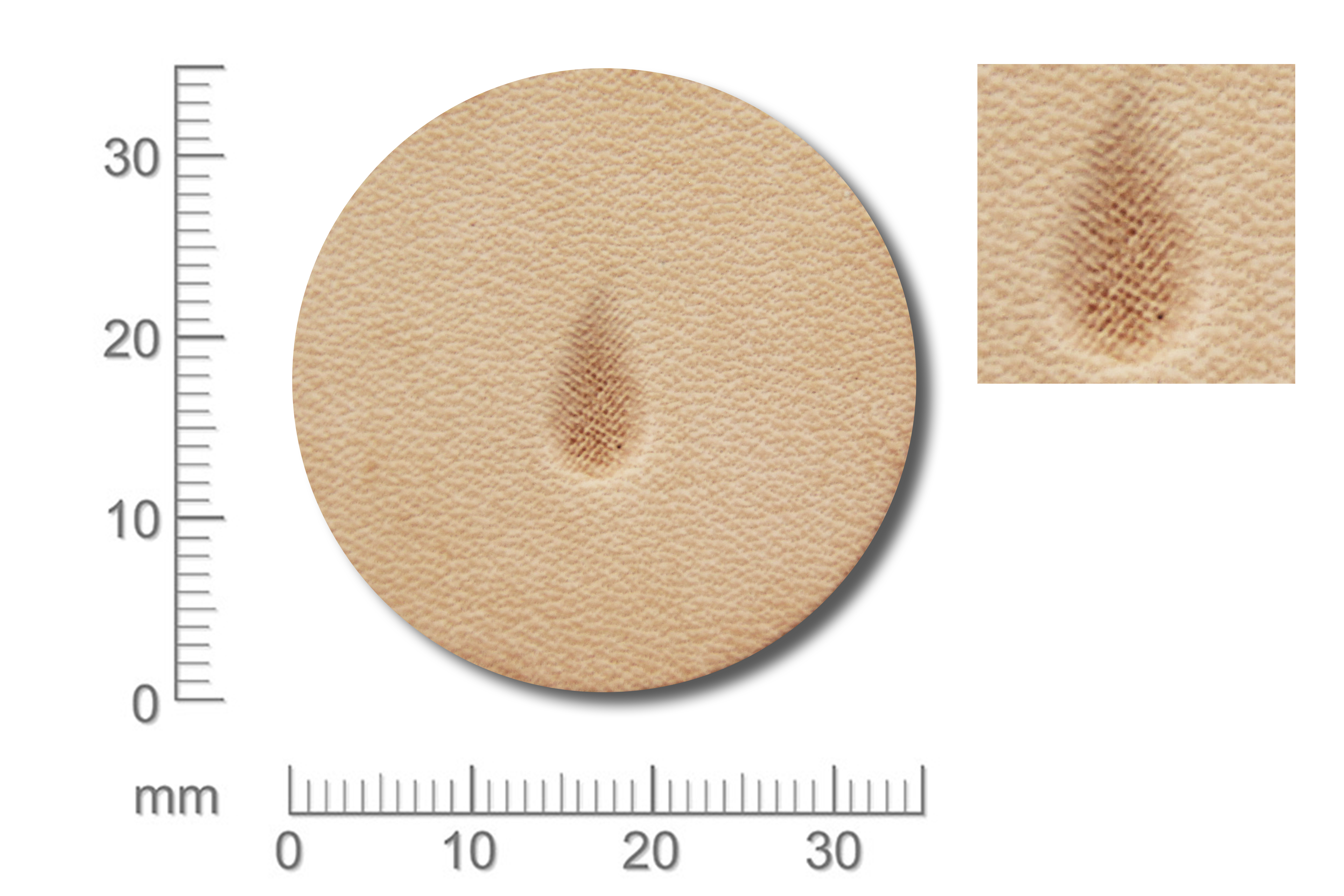 Punziereisen / Prägewerkzeug / Lederstempel P213 ( T-06 )