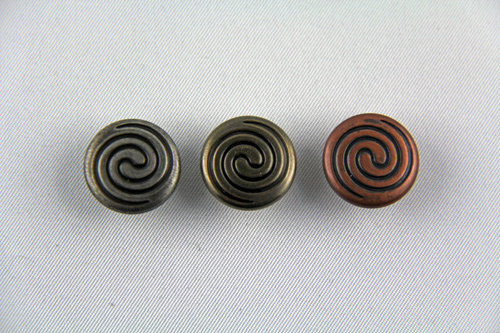 Druckknopf "Celtic Double Spiral" 10 St. (Line 24 / Ø 15,5mm)