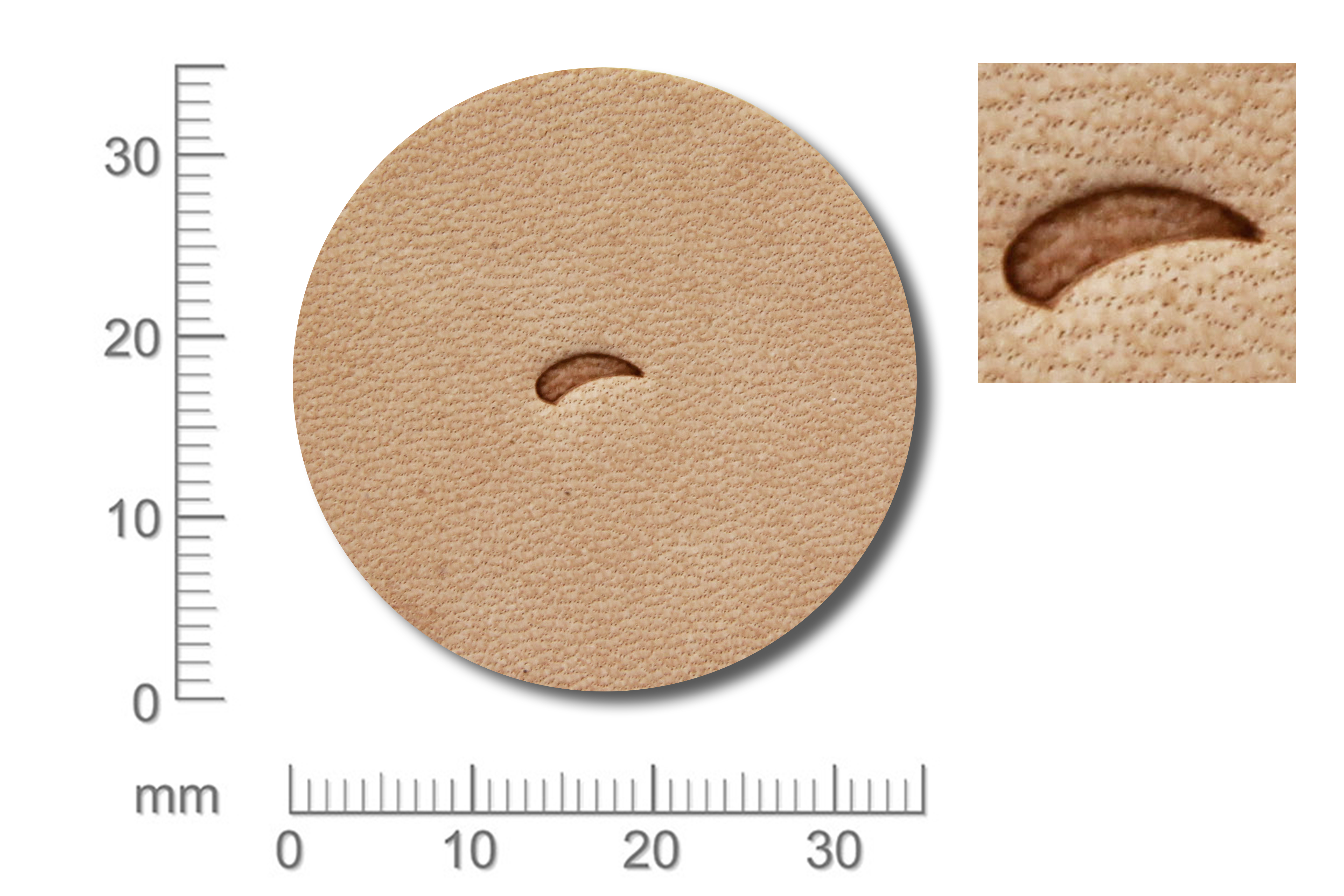 Punziereisen / Prägewerkzeug / Lederstempel H904 * ( S III-11 )