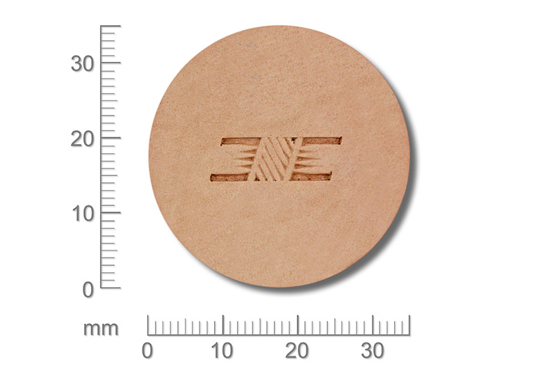 Punziereisen / Prägewerkzeug / Lederstempel X505 ( D II-03 )