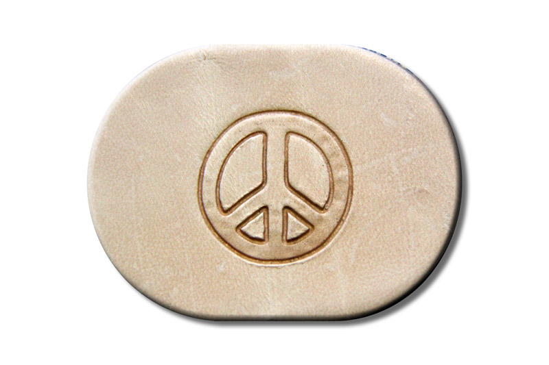 Punzieraufsatz / Lederstempel "Peace"