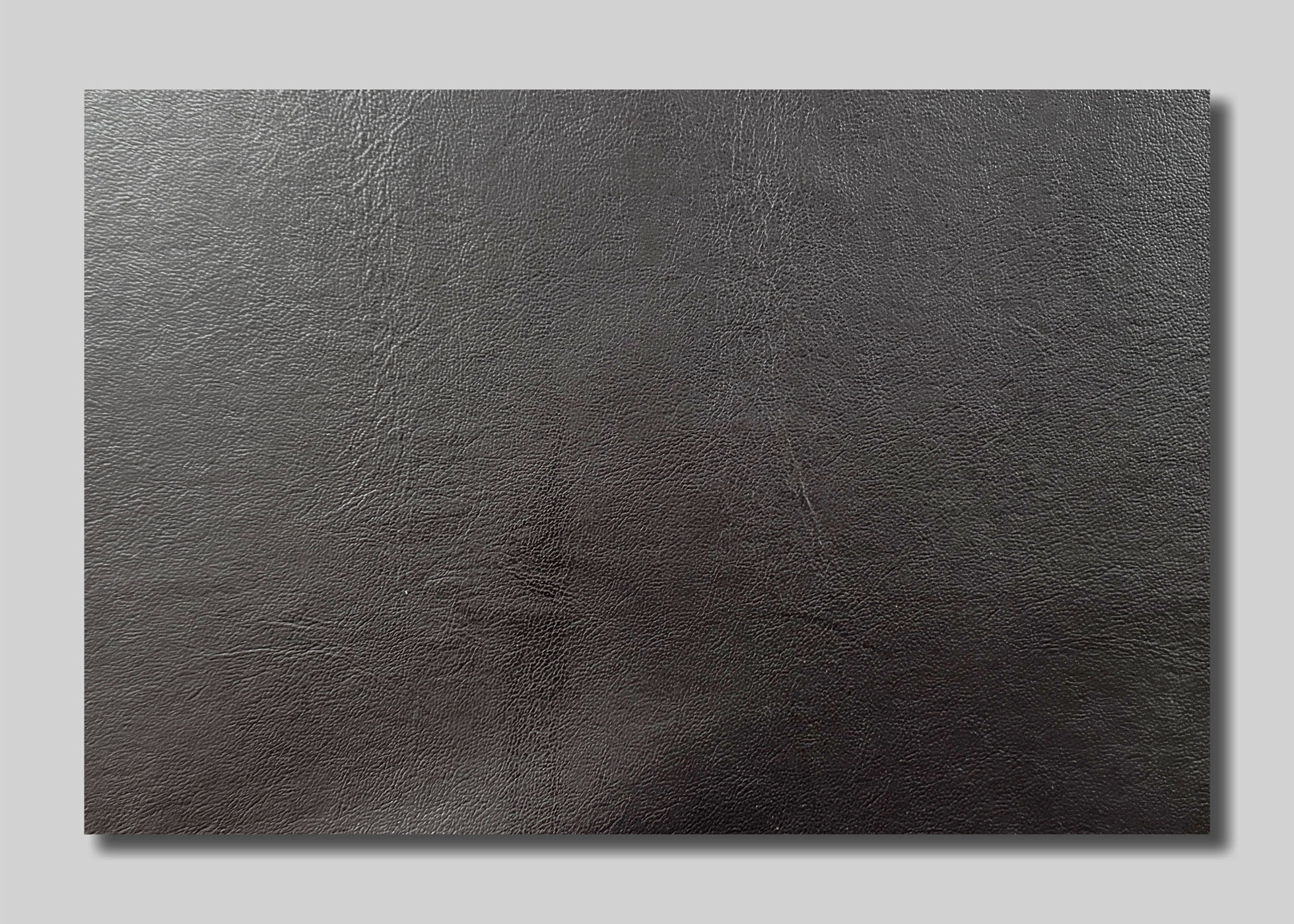 Leder - Rinderhälfte - Semi - Anilin, schwarz - glatt (1,6 mm) 0,95 m²