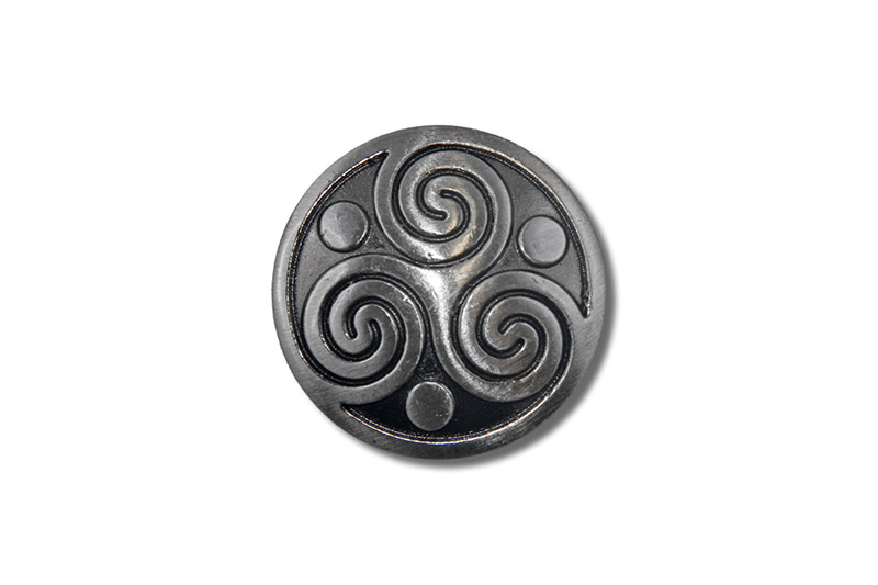 Concho, Celtic Triskel 1 (antik silber)