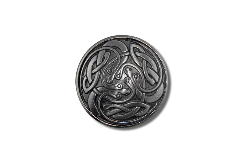 Concho, Celtic Snakes 1 (antik silber)