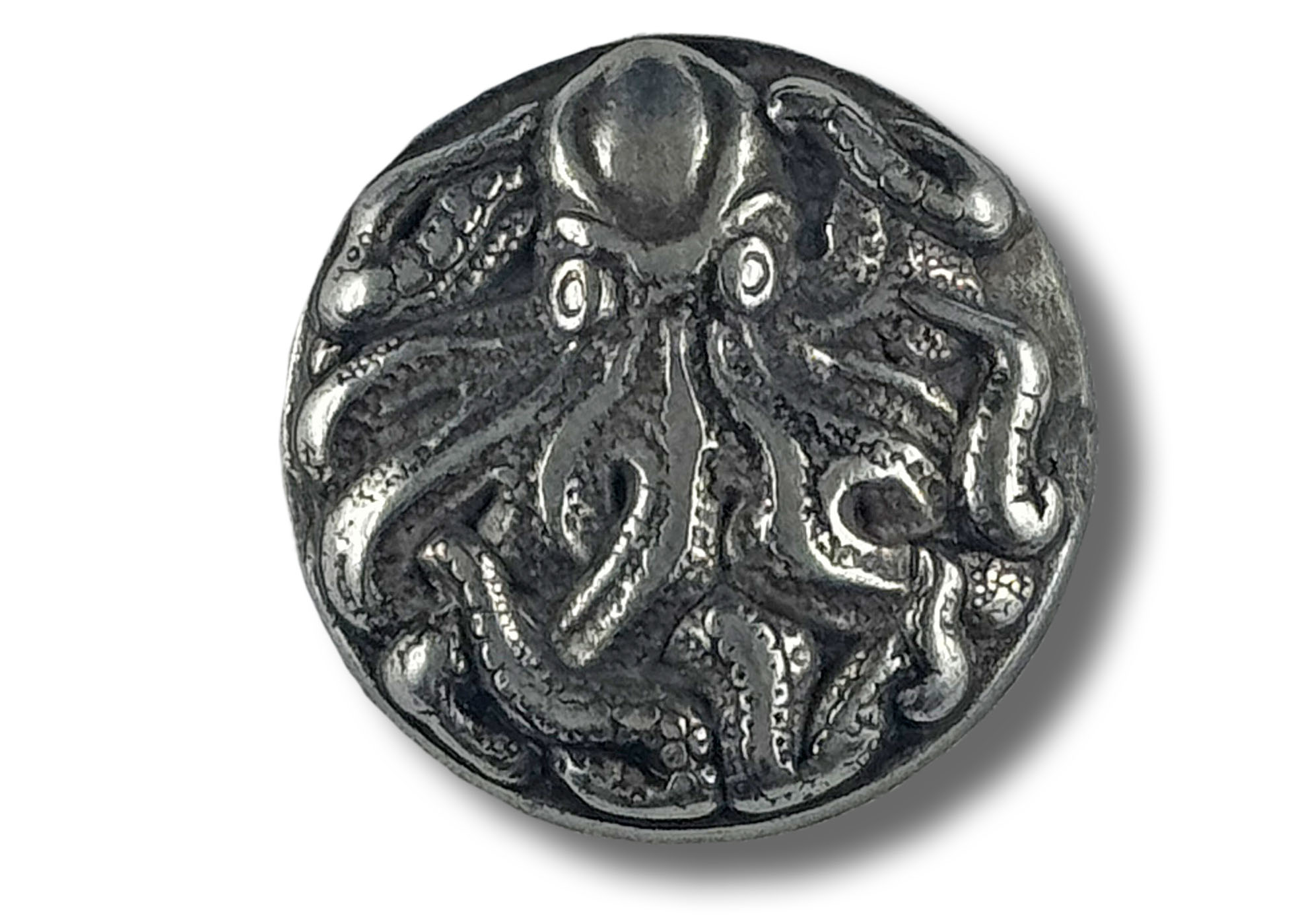 Concho, Octopus ( antik silber )
