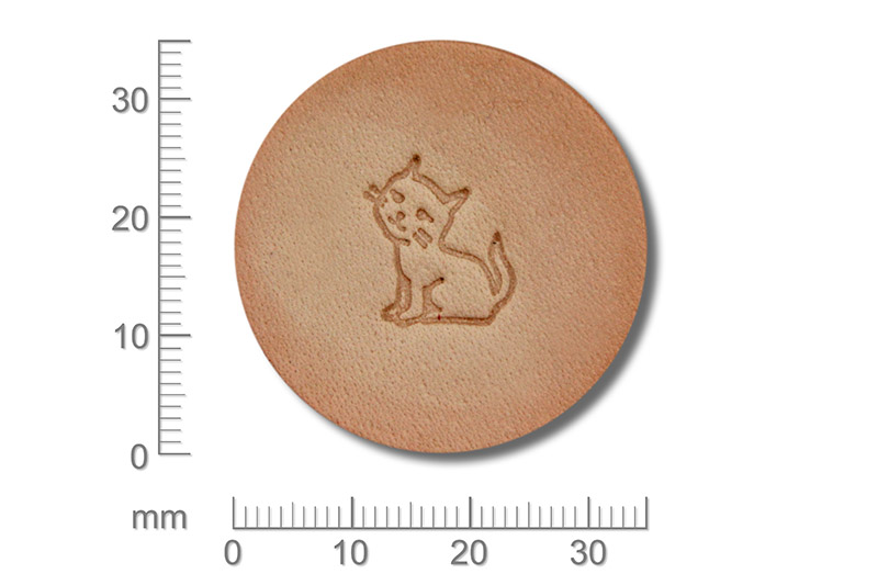 Punziereisen / Prägewerkzeug / Lederstempel E671 * ( D IV-14 )