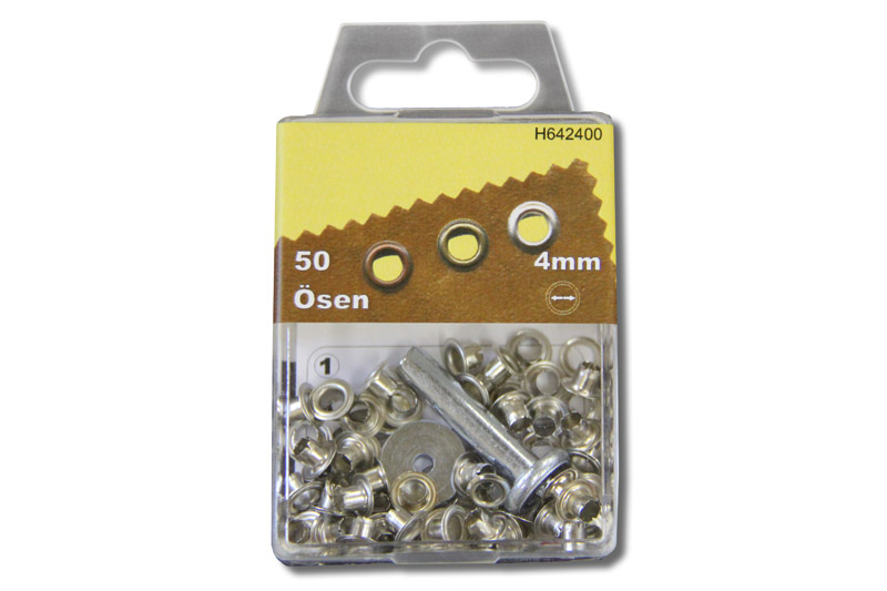 Ösen mit Scheiben ø 4,0 mm