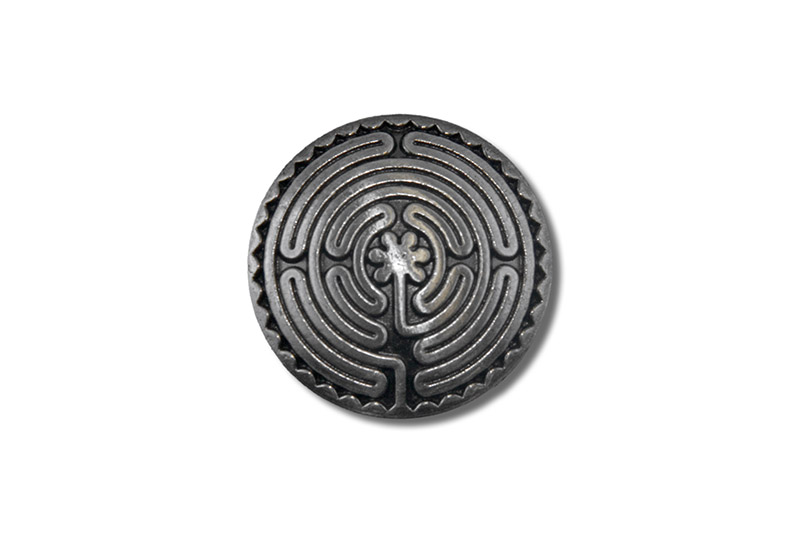 Concho, Celtic Labyrinth 1 (antik silber)