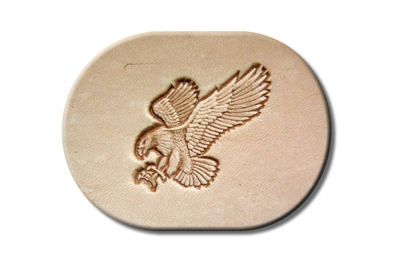 Punzieraufsatz / Lederstempel "Adler links"