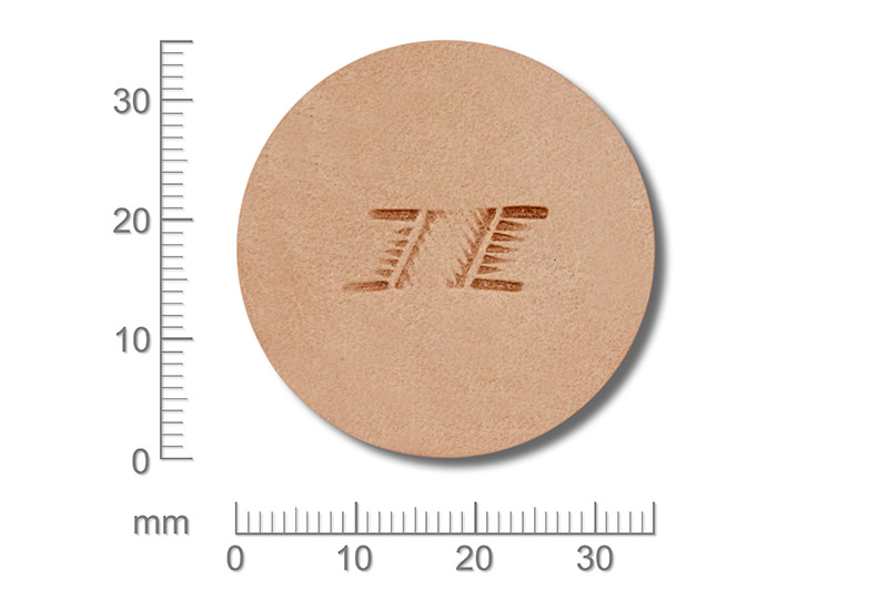 Punziereisen / Prägewerkzeug / Lederstempel X498 ( D II-09 )