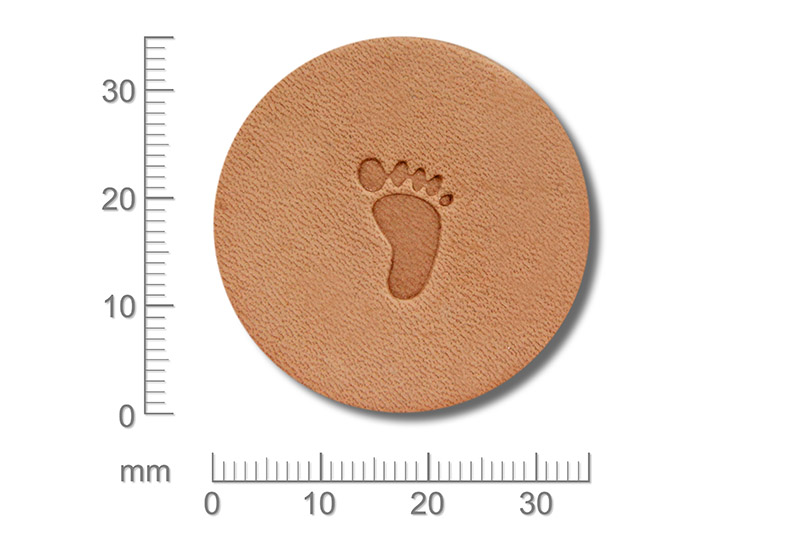 Punziereisen / Prägewerkzeug / Lederstempel E471R ( D V-15 )
