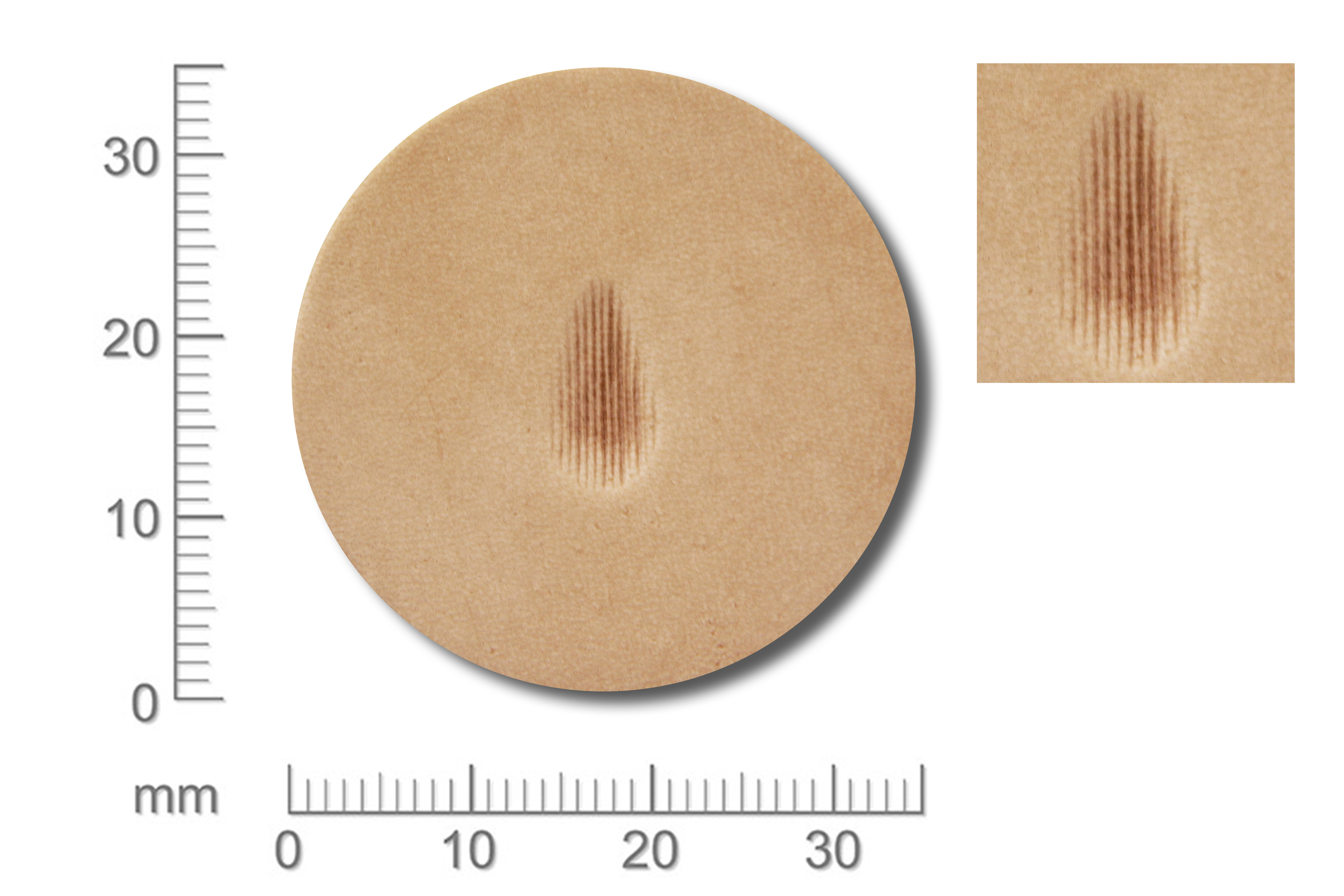 Punziereisen / Prägewerkzeug / Lederstempel P209 ( TF-04 )