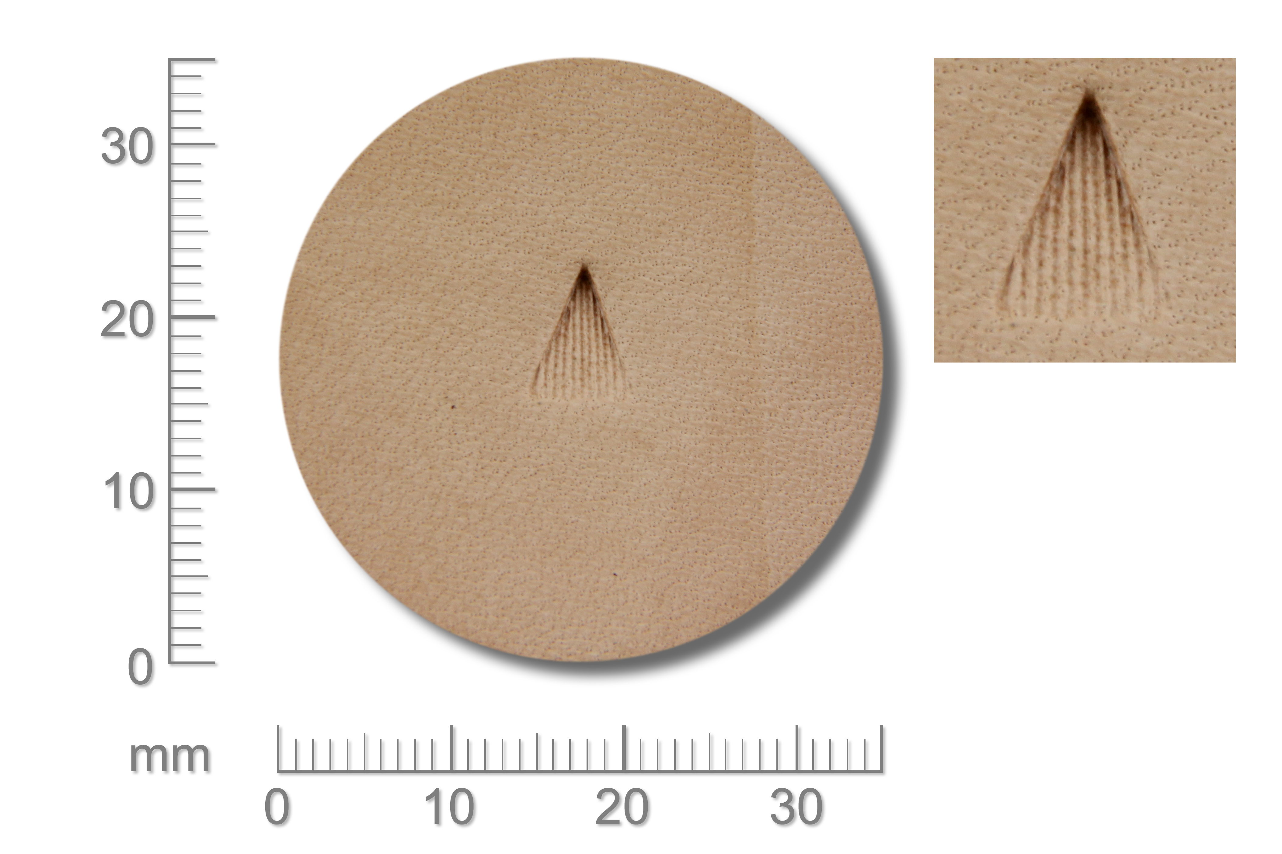 Punziereisen / Prägewerkzeug / Lederstempel F910 ( D V-11 )