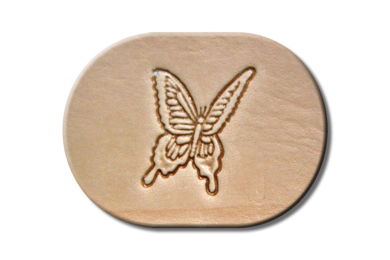 Punzieraufsatz / Lederstempel "Schmetterling I"