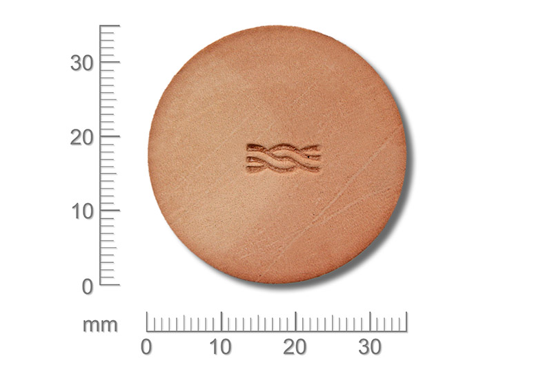 Punziereisen / Prägewerkzeug / Lederstempel BW1 ( DV-19 )