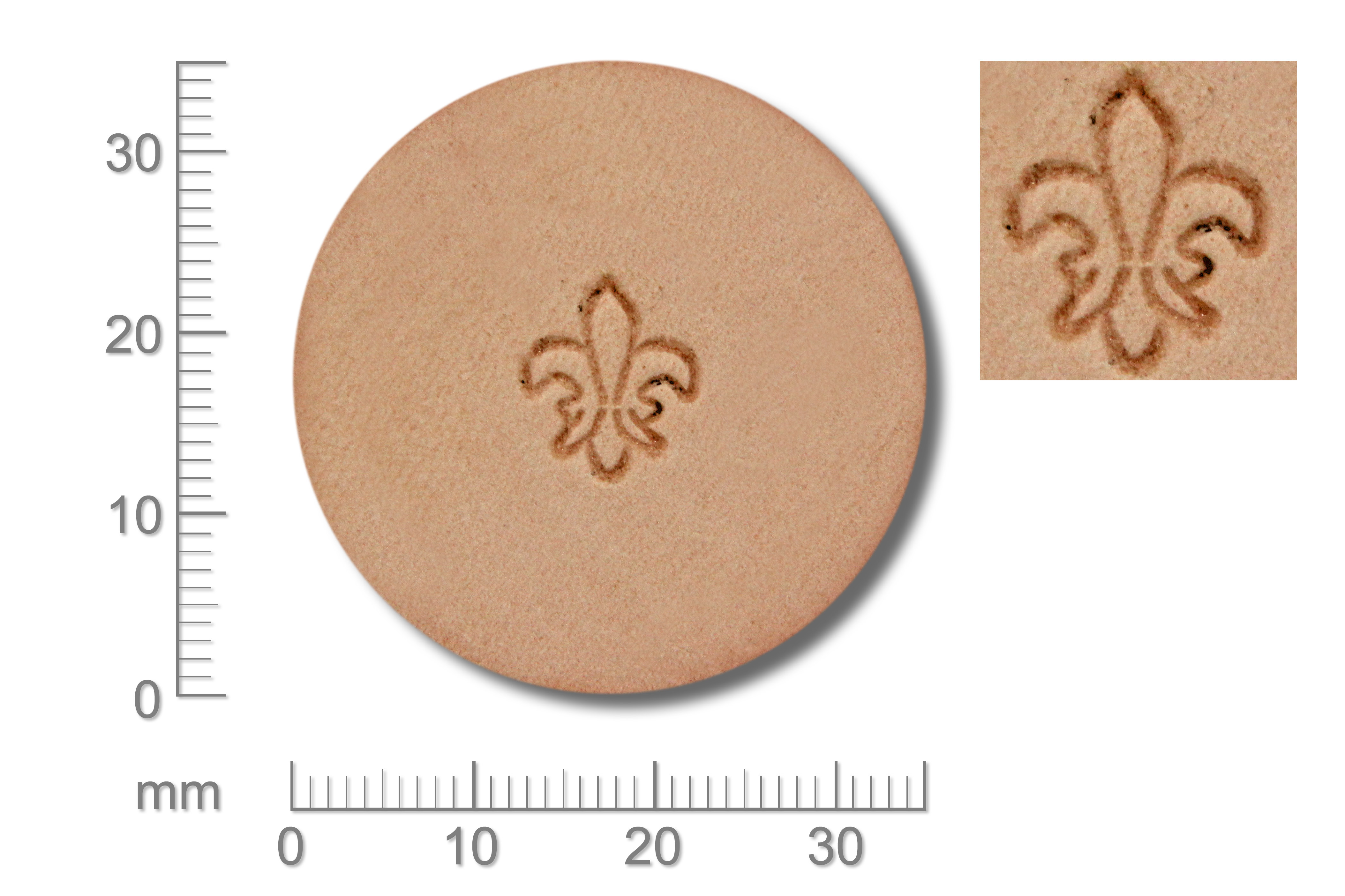 Punziereisen / Prägewerkzeug / Lederstempel G508 ( Bä-11 )
