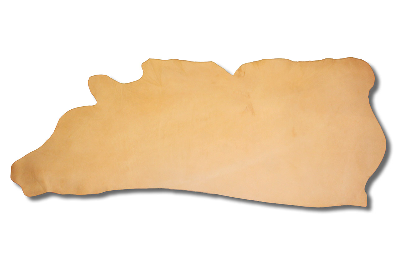 Leder - Blankleder-Hälfte natur ( 1,1 mm) 1,31 m²