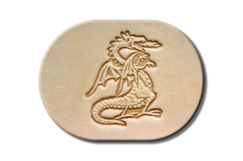 Punzieraufsatz / Lederstempel "Drache"