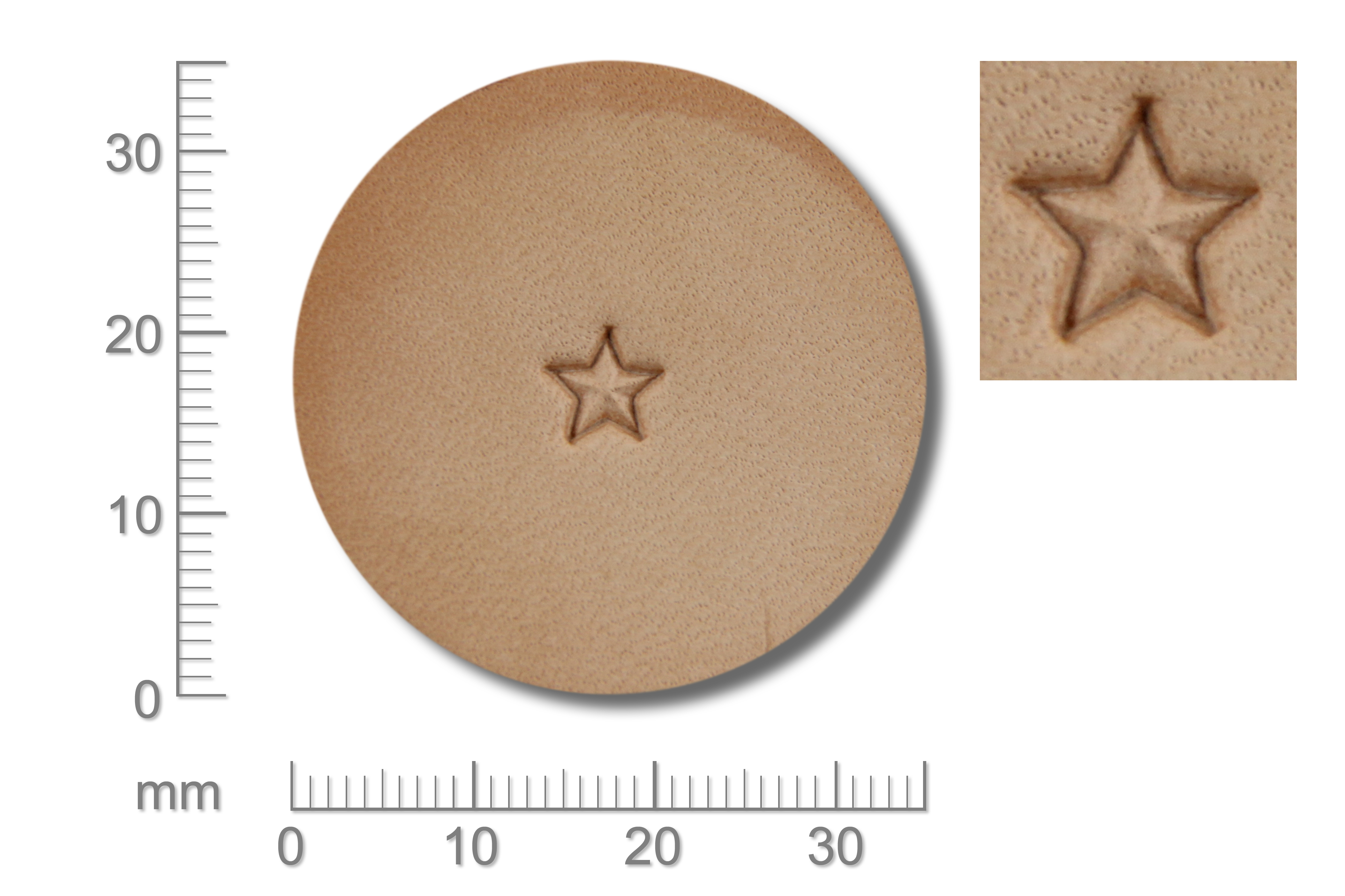 Punziereisen / Prägewerkzeug / Lederstempel Z609 * ( D II-01 )