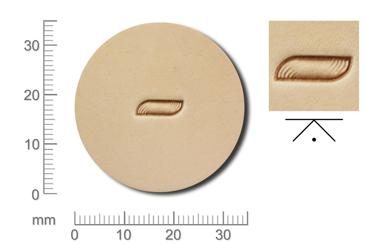 Rickert - Punziereisen / Prägewerkzeug R956 ( 2d-02 )