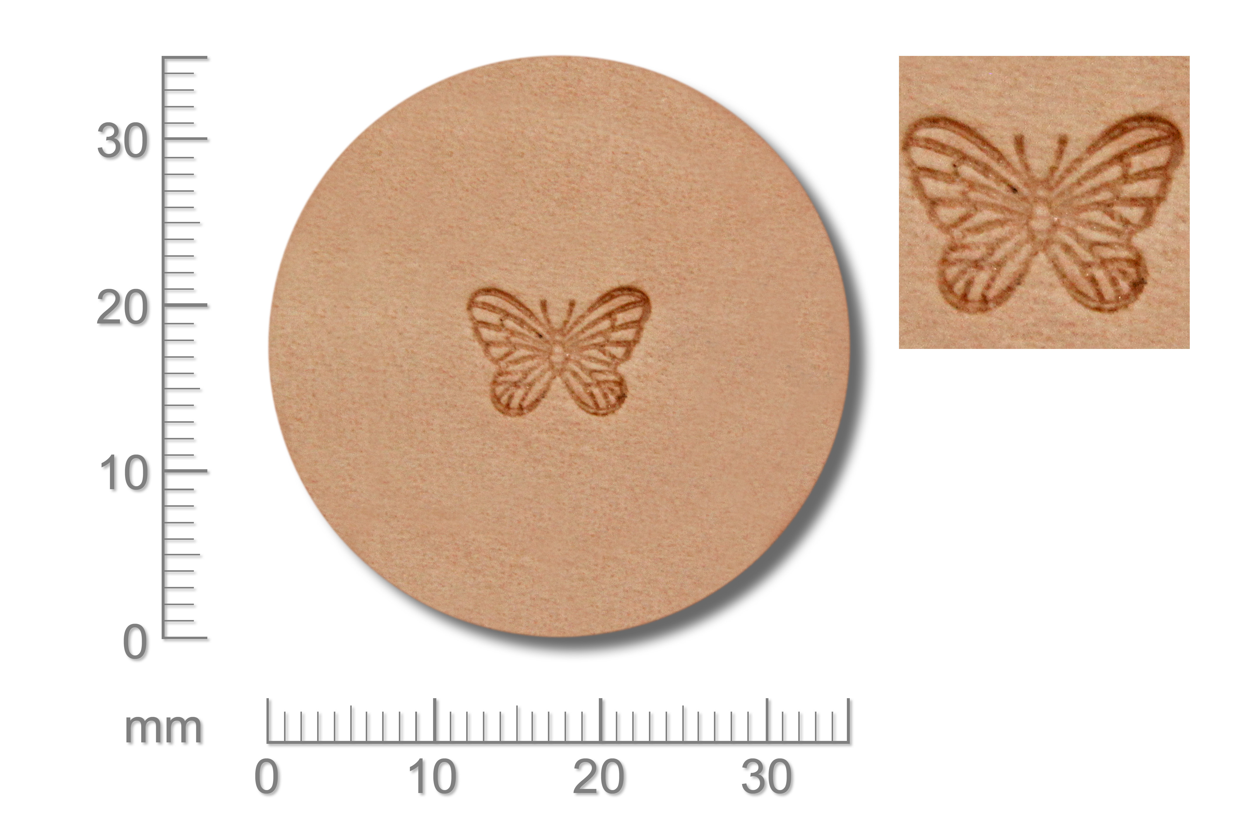 Punziereisen / Prägewerkzeug / Lederstempel K161 ( D II-13 ) *