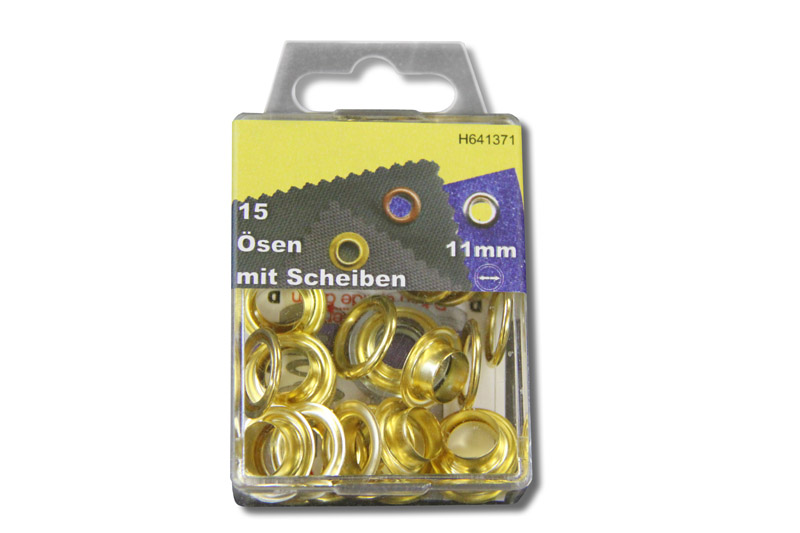 Ösen mit Scheiben ø 11,0 mm