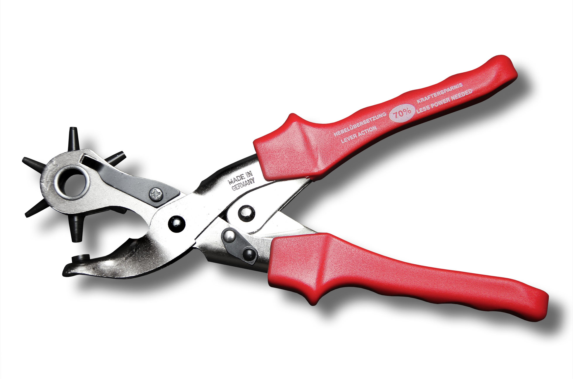 Selzer Hebel - Revolverlochzange (2,0 - 4,5 mm)