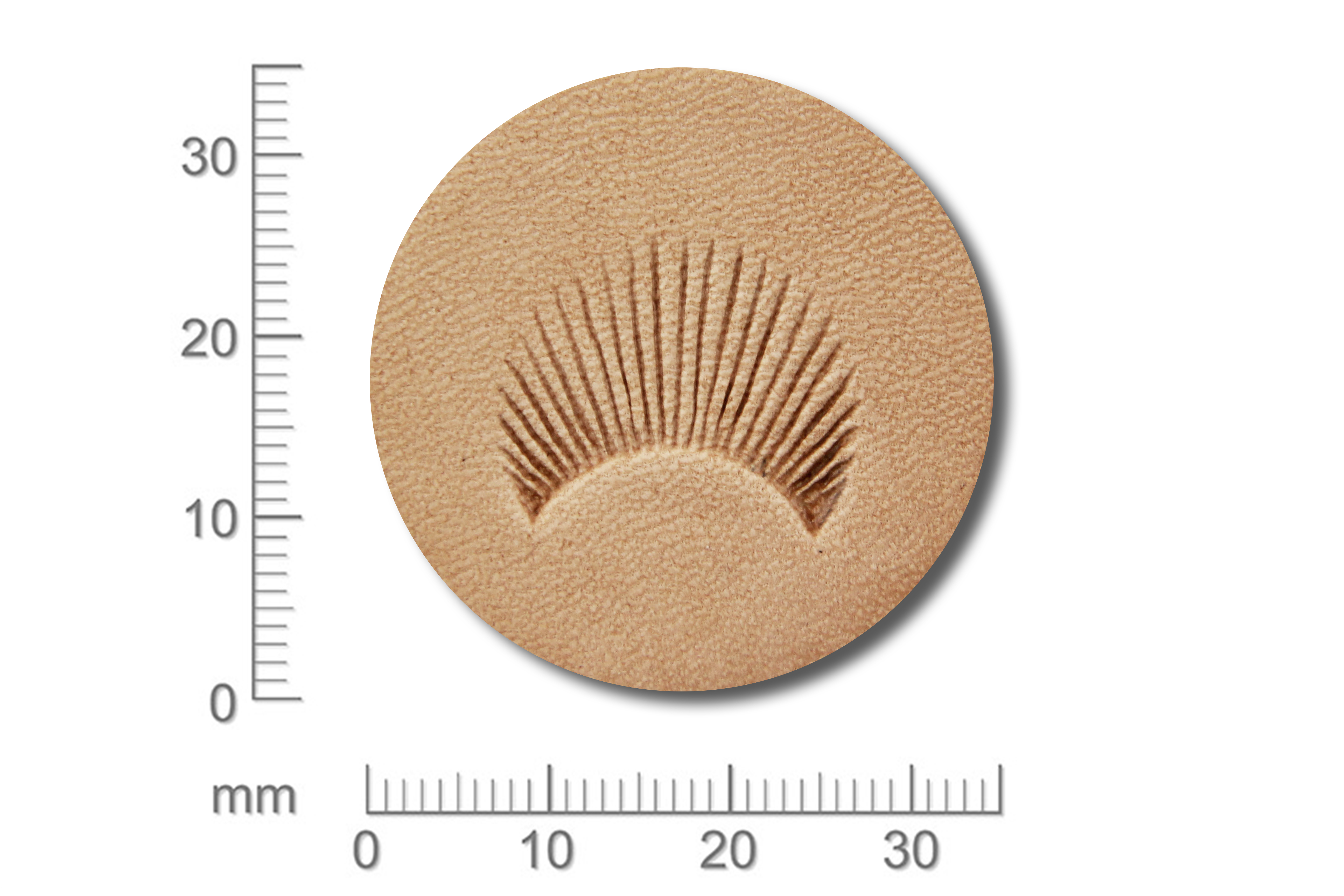 Punziereisen / Prägewerkzeug / Lederstempel C455 ( S III-01 )