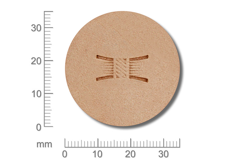 Punziereisen / Prägewerkzeug / Lederstempel X514S ( D II-04 )