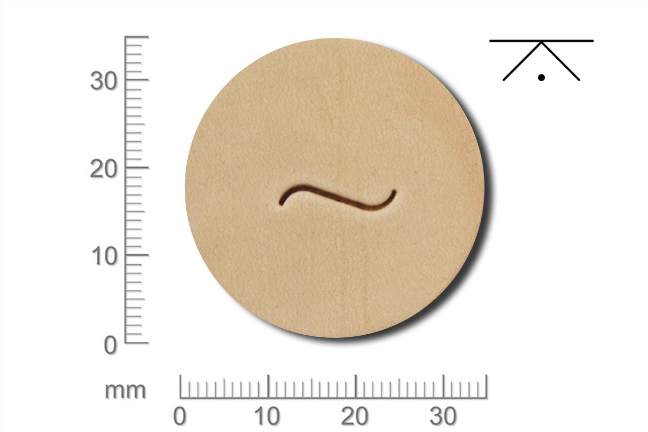 Rickert - Punziereisen / Prägewerkzeug R876 ( 2d-01 )