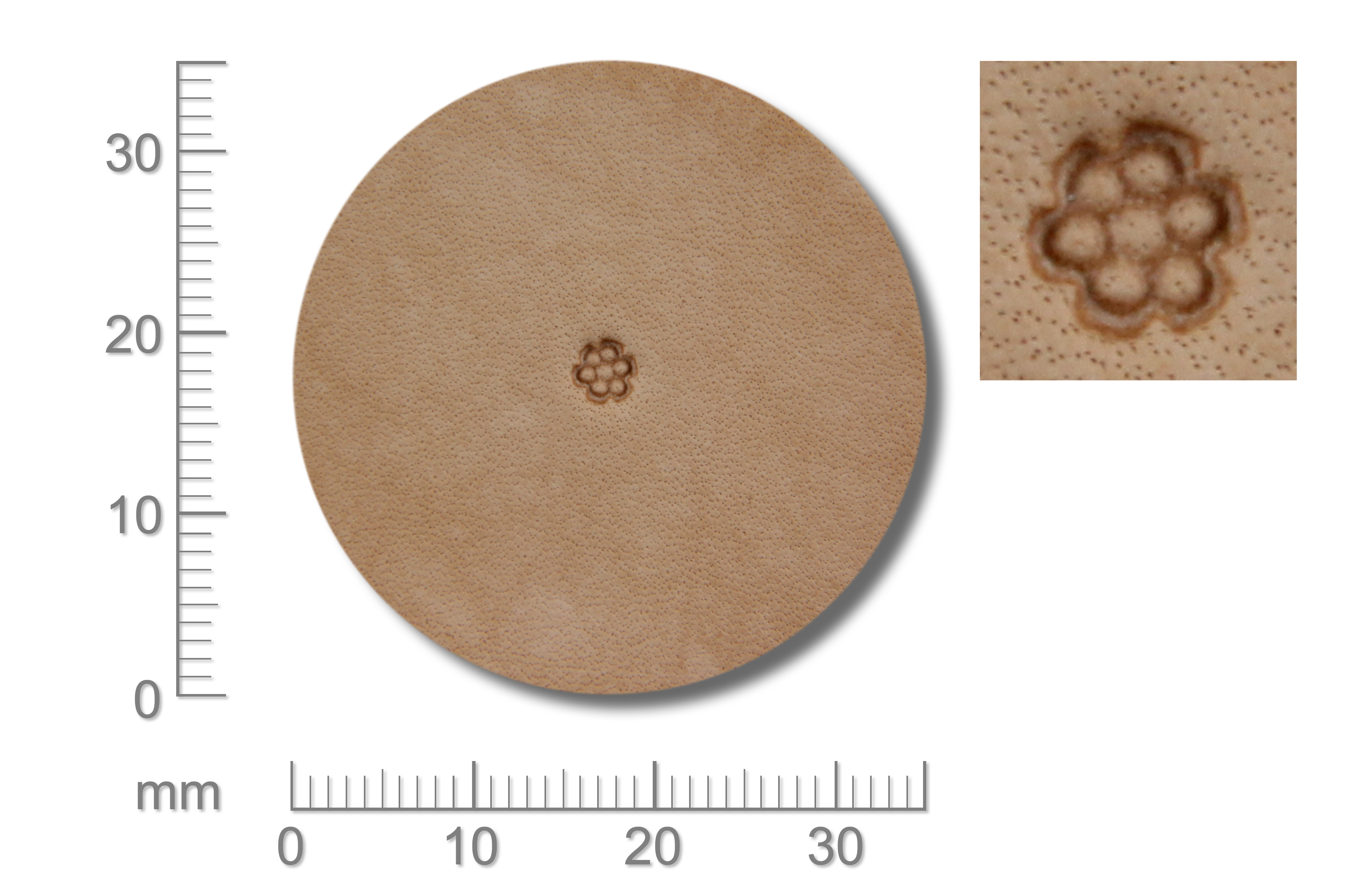 A103S0sTwNLG9Vrre Punziereisen / Prägewerkzeug / Lederstempel A103 ( B-02 )