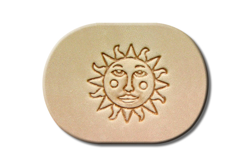 Punzieraufsatz / Lederstempel "Sonne"