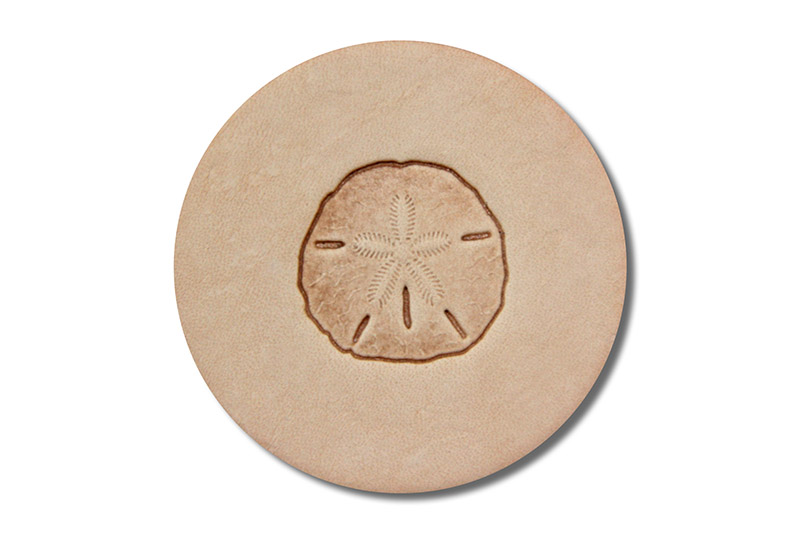 Punzieraufsatz / Lederstempel "Sand Dollar"