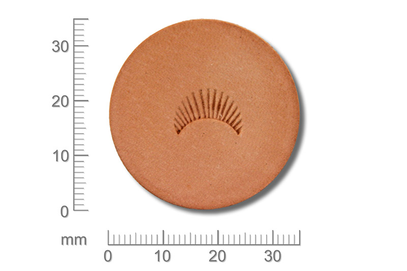 Punziereisen / Prägewerkzeug / Lederstempel C831 ( BÄ-19 )