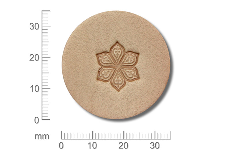 Punziereisen / Prägewerkzeug / Lederstempel K144 ( E-19 )