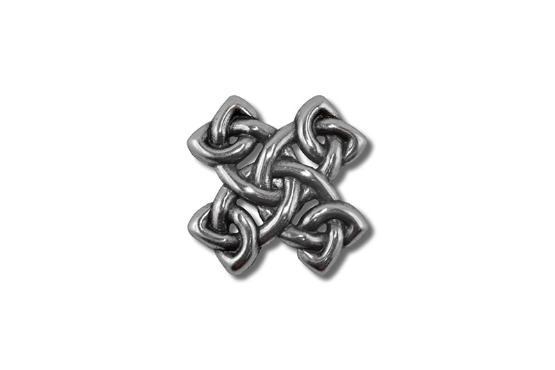 Concho, Celtic Knot 6 (antik silber)