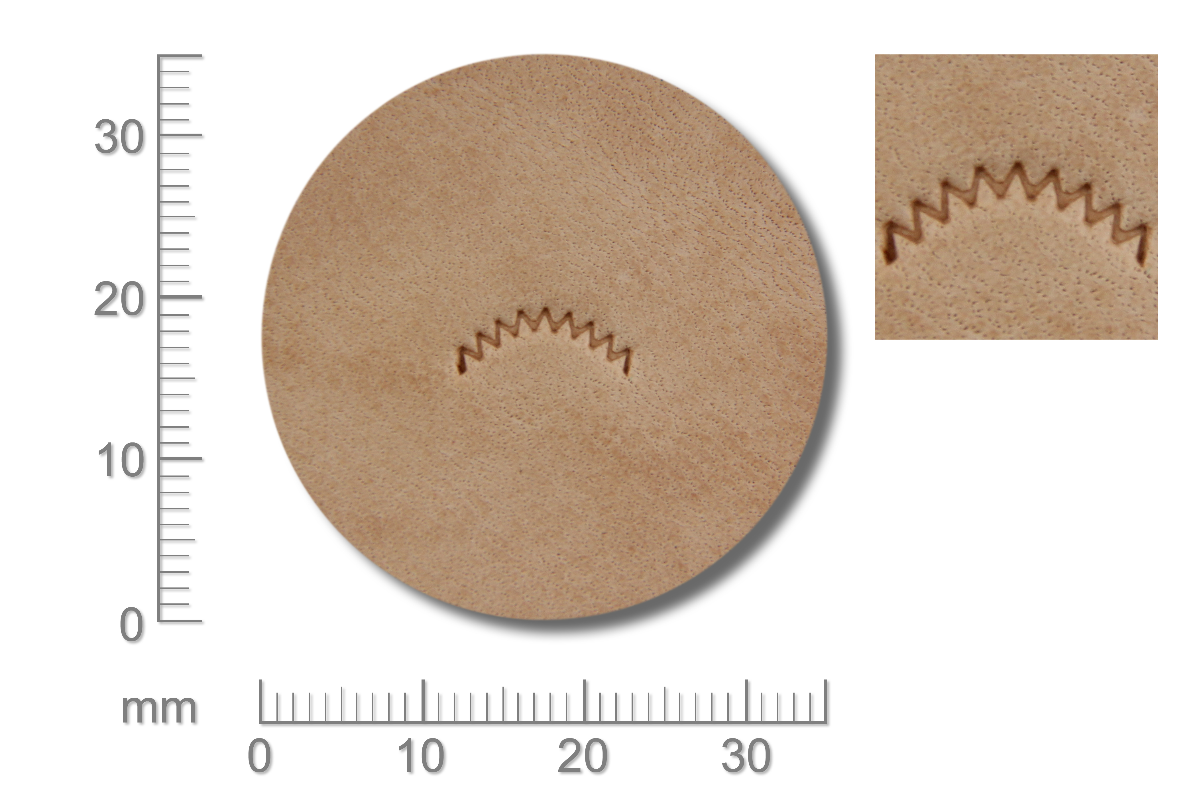 Punziereisen / Prägewerkzeug / Lederstempel V402 ( G-13 )