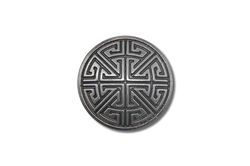 Concho, Celtic Key Pattern 1 (antik silber)