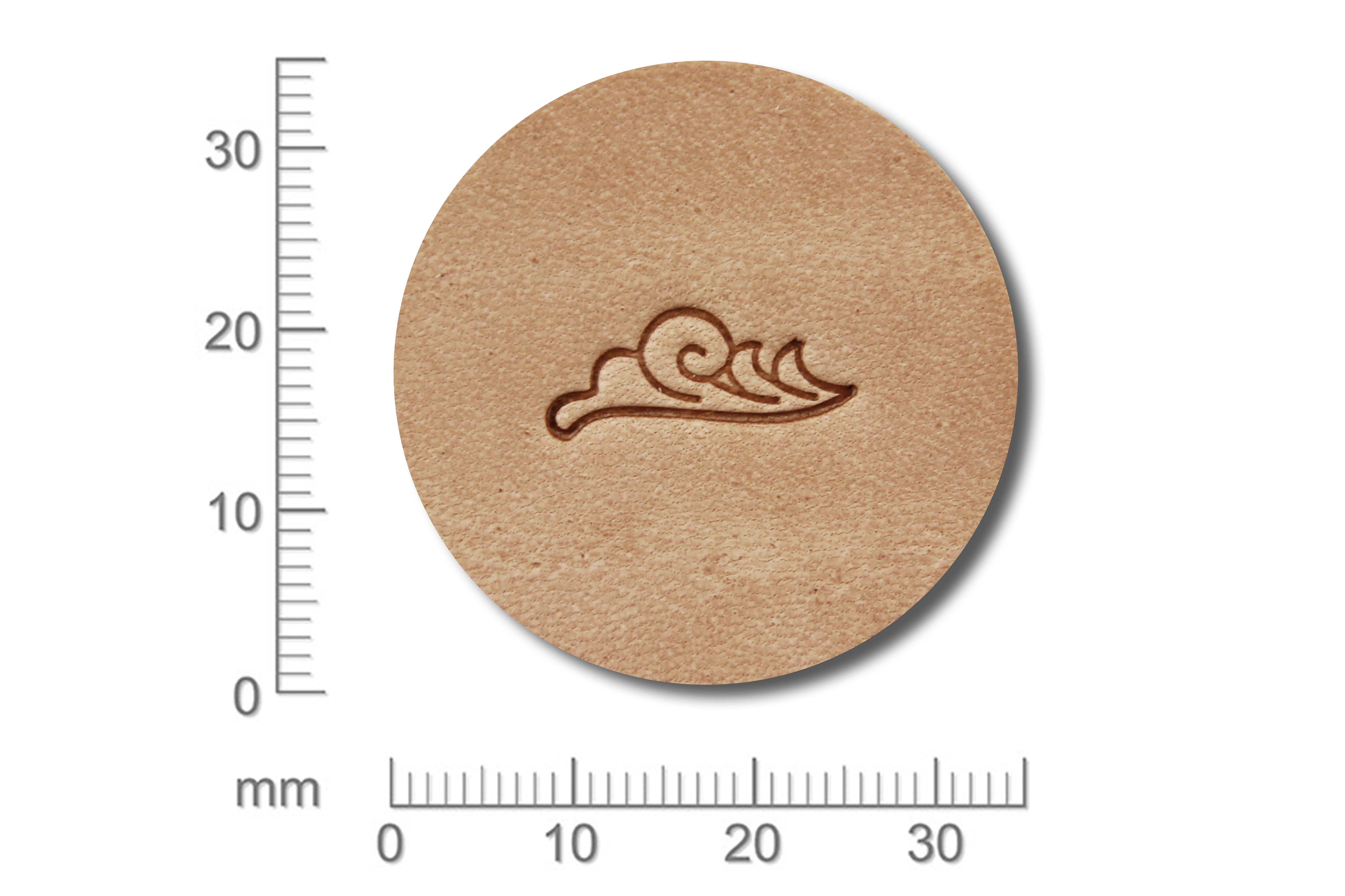 Punziereisen / Prägewerkzeug / Lederstempel K153L ( D IV-01 )